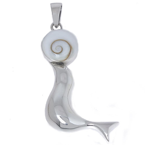 Shivaauge Robbe Silberanhänger Anhänger 925er Sterling Silber Shiva Auge Eye Damen Schmuck