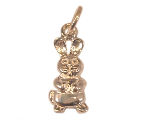 Silberanhänger Hase Anhänger 925er Sterling Silber Unisex Schmuck