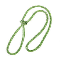 Load image into Gallery viewer, Brass Kette Halskette Brassschmuck nickelfrei Unisex Knoten lang
