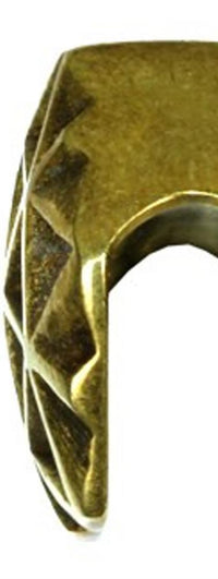 Load image into Gallery viewer, Tribal Plug antik golden Messing Expander Lebensblume zum Einh&auml;ngen Ohrgewicht
