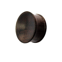 Load image into Gallery viewer, Tribal Holz Plug Sonoholz dunkelbraun Unisex ribbed

