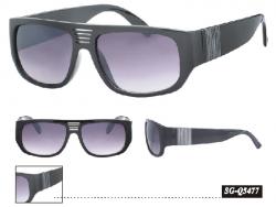 Sonnenbrille Unisex Sportbrille Fahrradbrille Freizeitbrille getönt Rauchgrau 400UV Farbe Schwarz Luftschlitze
