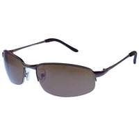 Load image into Gallery viewer, Sonnenbrille Herren Sportbrille Metallrahmen unten frameless 400UV breit schmal element eight
