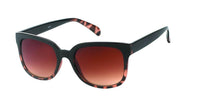 Load image into Gallery viewer, Die Sonnenbrille Nerd Vintage Damen bietet braun getönte Cateye-Gläser im Retro-Stil und UV 400 Schutz, kombiniert mit stilvollem Design für optimalen Augenschutz.
