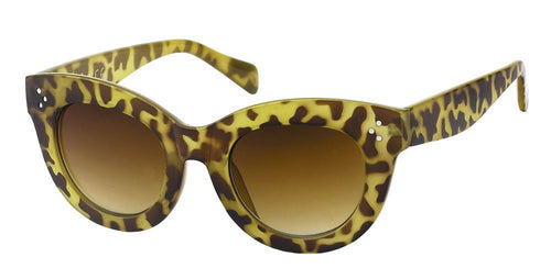 Sonnenbrille Cat Eye Stil Damen Rahmen dick Vintage getönt 400UV drei Punkte