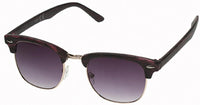 Load image into Gallery viewer, Sonnenbrille Cat Eye Metall 400 UV Gläser trapezförmig Holzmuster Steg hoch
