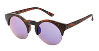 Load image into Gallery viewer, Sonnenbrille Cat Eye 400 UV Round Glasses Schlüssellochsteg unten frameless
