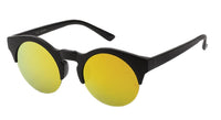 Load image into Gallery viewer, Sonnenbrille CatEye 400UV Round Schlüssellochsteg verspiegelt frameless unten
