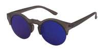 Load image into Gallery viewer, Sonnenbrille CatEye 400UV Round Schlüssellochsteg verspiegelt frameless unten
