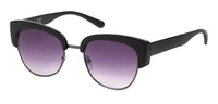 Load image into Gallery viewer, Sonnenbrille Cat Eye 400 UV getönt Metall Steg lang Glasoberseiten dick
