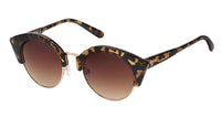 Load image into Gallery viewer, Sonnenbrille Cat Eye 400 UV getönt Metall Steg Round Glasses Lennon Style
