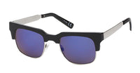 Load image into Gallery viewer, Sonnenbrille Metall Bügel Rahmen eckiges Cat Eye 400 UV getönt verspiegelt
