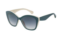 Load image into Gallery viewer, Sonnenbrille Cat Eye Schmetterlingsform 400 UV getönt bunt geschwungen
