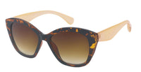 Load image into Gallery viewer, Sonnenbrille Cat Eye Schmetterlingsform 400 UV getönt bunt geschwungen
