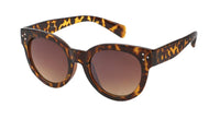 Load image into Gallery viewer, Sonnenbrille dicke Cat Eye Brille 400 UV getönt Punktedreieck Metall
