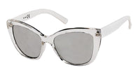 Load image into Gallery viewer, Sonnenbrille Cateye Katzenaugen Brille 400 UV Bügelenden kantig
