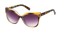 Load image into Gallery viewer, Sonnenbrille Cateye Katzenaugen 400 UV zweifarbig Rahmen Punkte
