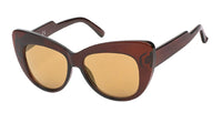 Load image into Gallery viewer, Sonnenbrille Cateye extreme Katzenaugen Form 400 UV Bügel Absatz
