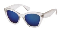 Load image into Gallery viewer, Sonnenbrille Cateye starke Katzenaugen Form 400 UV Bügel breit
