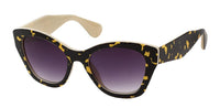 Load image into Gallery viewer, Sonnenbrille Cateye starke Katzenaugen Form 400 UV Bügel breit
