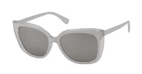 Load image into Gallery viewer, Sonnenbrille Nerdbrille in klarer Cateye Form 400 UV farbig dünn
