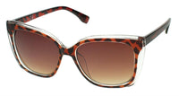 Load image into Gallery viewer, Sonnenbrille Nerdbrille in klarer Cateye Form 400 UV farbig dünn
