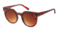 Load image into Gallery viewer, Sonnenbrille Cateye oben kantig Round Glasses 400 UV Damen
