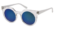 Load image into Gallery viewer, Sonnenbrille Cateye oben kantig Round Glasses 400 UV Damen
