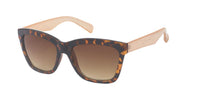 Load image into Gallery viewer, Sonnenbrille Nerd Cateye zweifarbig getönt 400 UV
