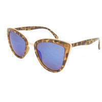 Load image into Gallery viewer, Sonnenbrille Cherokee Classic Cateye 400UV verspiegelt Metalloberkante
