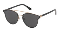 Load image into Gallery viewer, Sonnenbrille Flachglas Polycarbonat Nerd Cateye Round Glasses UV 400
