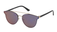Load image into Gallery viewer, Sonnenbrille Flachglas Polycarbonat Nerd Cateye Round Glasses UV 400
