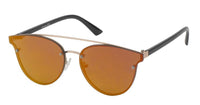 Load image into Gallery viewer, Sonnenbrille Flachglas Polycarbonat Nerd Cateye Round Glasses UV 400
