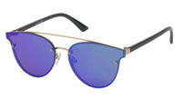 Load image into Gallery viewer, Sonnenbrille Flachglas Polycarbonat Nerd Cateye Round Glasses UV 400
