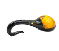 Load image into Gallery viewer, Piercing Feuerglas Tropfen Dehnschnecke 6mm
