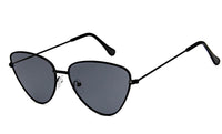 Load image into Gallery viewer, Trend Sonnenbrille dreieckig 400 UV Cateye Metall
