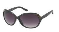 Load image into Gallery viewer, Sonnenbrille Damen Goldverzierung Designer Brille Glamour Style getönt 400UV

