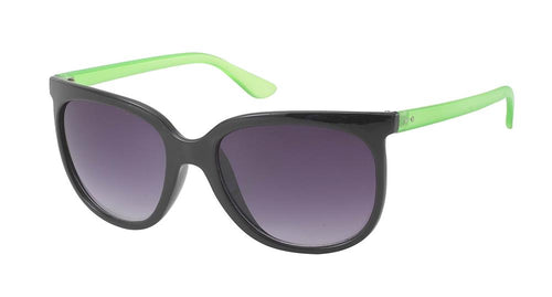 Sonnenbrille Damen Nerdbrille getönt 400UV Grün lila getönt