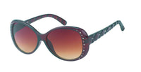 Load image into Gallery viewer, Sonnenbrille Damen Designer Glamour Style getönt 400UV Glitzersteine Schleife
