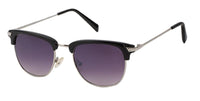 Load image into Gallery viewer, Sonnenbrille Metallbügel 400 UV Gläser trapezförmig getönt dick Glasoberkante
