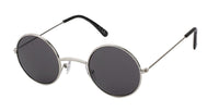 Load image into Gallery viewer, Sonnenbrille Round Glasses John-Lennon-Style 400 UV Metall getönt langer Steg
