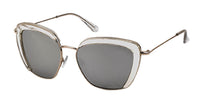 Load image into Gallery viewer, Sonnenbrille Retro Pilotenbrille 400 UV Trapezform oben außen dicker Rand
