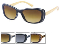 Load image into Gallery viewer, Sonnenbrille Damen 400 UV getönt Rand schmal Schmetterlingform

