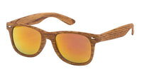 Load image into Gallery viewer, Sonnenbrille Holzmuster Nerd Panto 400 UV verschiedene Formen und Farben
