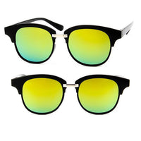 Load image into Gallery viewer, Trend Sonnenbrille Korea 400 UV verspiegelt Halbrahmen
