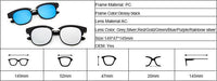 Load image into Gallery viewer, Trend Sonnenbrille Korea 400 UV verspiegelt Halbrahmen
