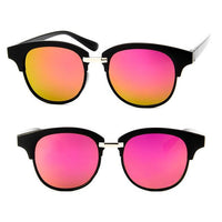 Load image into Gallery viewer, Trend Sonnenbrille Korea 400 UV verspiegelt Halbrahmen
