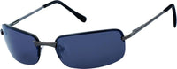 Load image into Gallery viewer, A frameless Sonnenbrille Sportbrille for Herren with getönt, verspiegelt 400UV lenses and a slim, rimless design. The slightly curved temples with black tips provide comfort, ideal for sports and casual wear.
