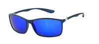 Load image into Gallery viewer, Sonnenbrille Herren dünn 400 UV Rechteck Metallscharnier neon
