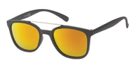 Load image into Gallery viewer, Sonnenbrille Retro 400 UV Metallsteg Doppelsteg dünn verspiegelt
